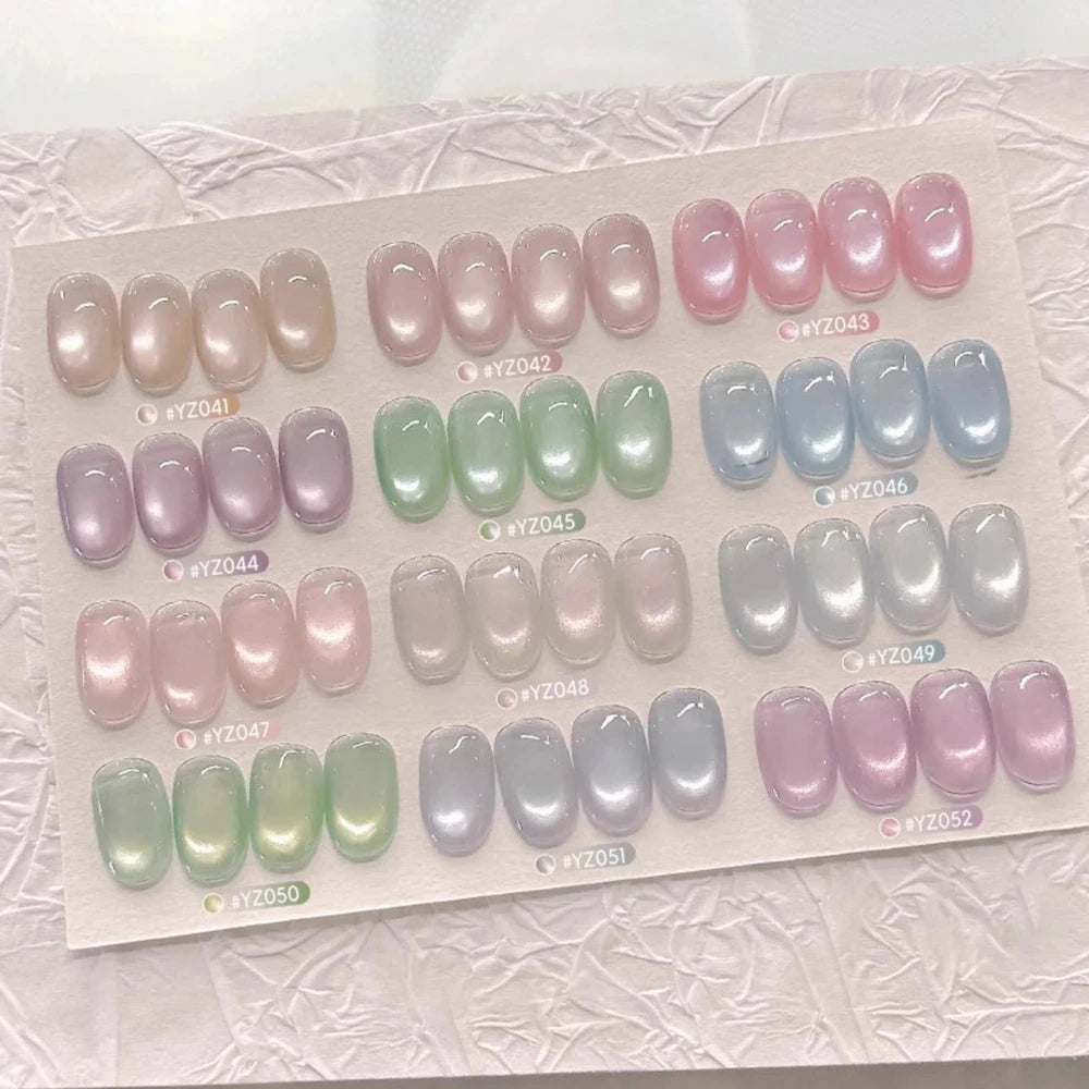 Aurora Cat Eye Gel Polish
Magnetic Shimmer Nail Gel | Long-Lasting Salon Finish