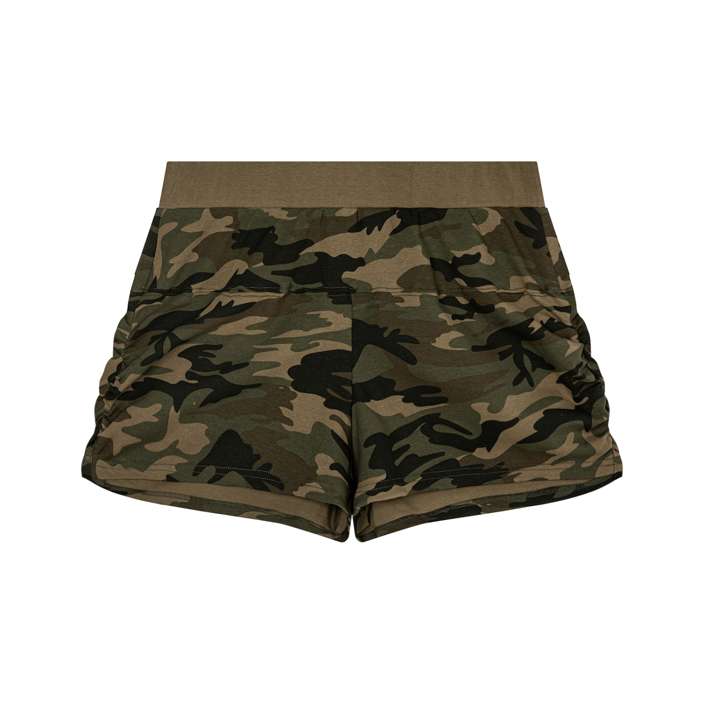 Camo Cotton Cropped Top+ Short