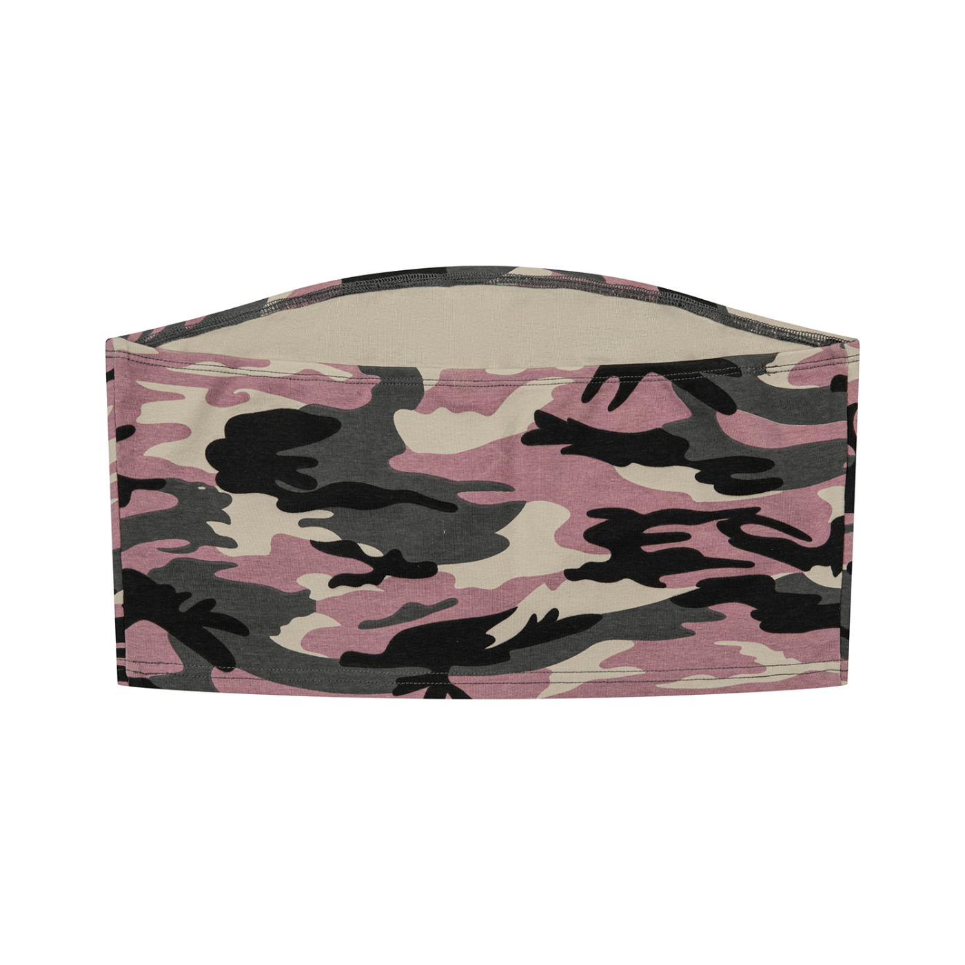 Camo Cotton Cropped Top+ Short