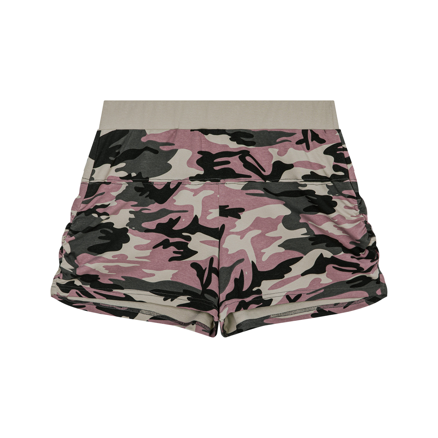 Camo Cotton Cropped Top+ Short