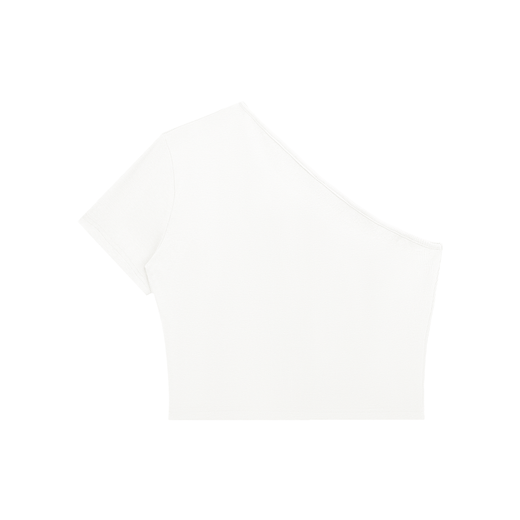 Pixel Doll Shoulder Crop Top