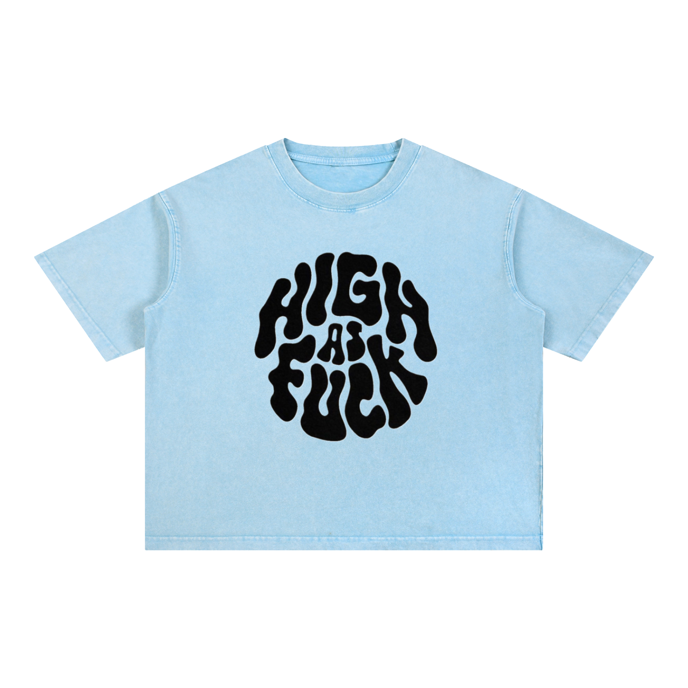 “High AF” Cotton Tee 🍃