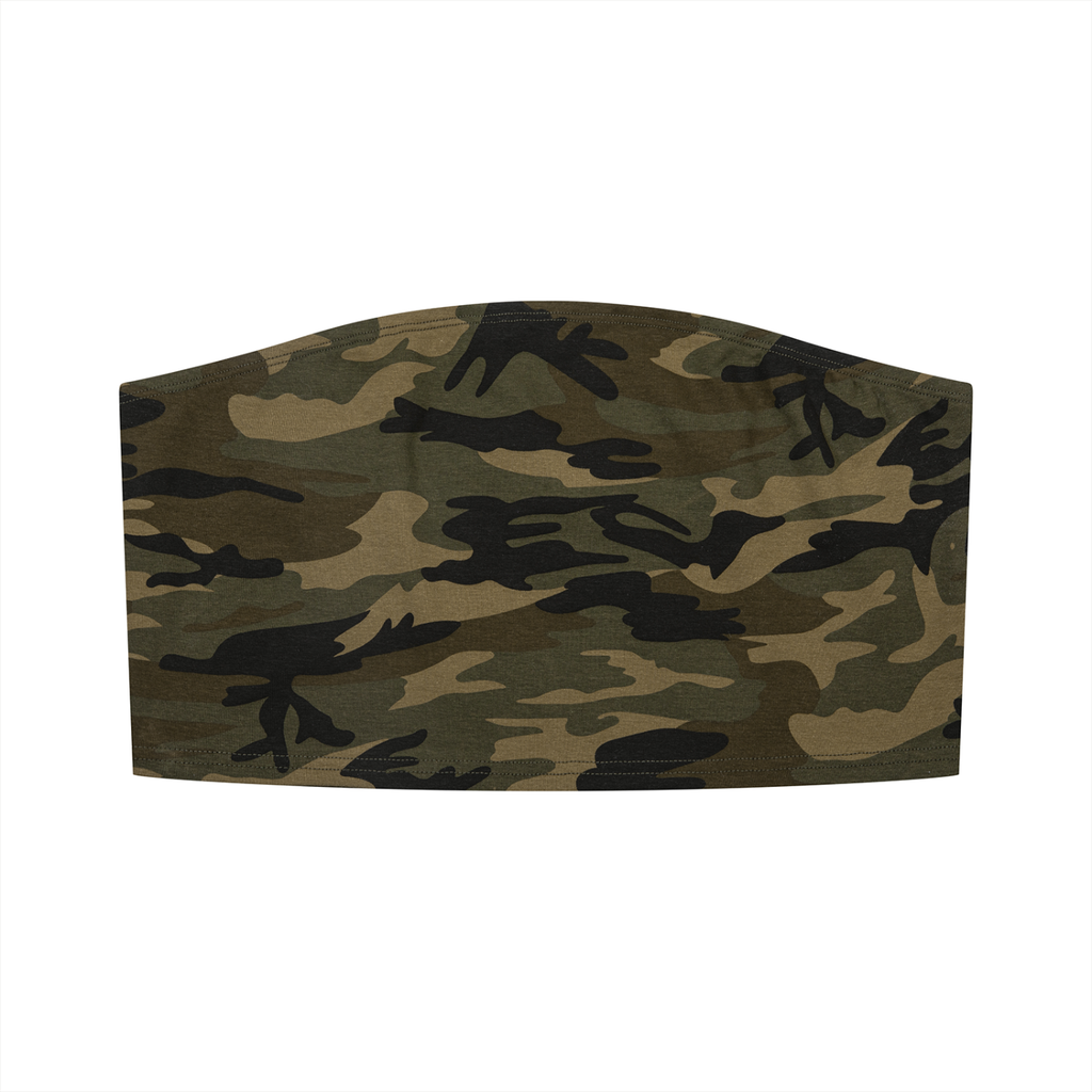 Camo Cotton Cropped Top+ Short
