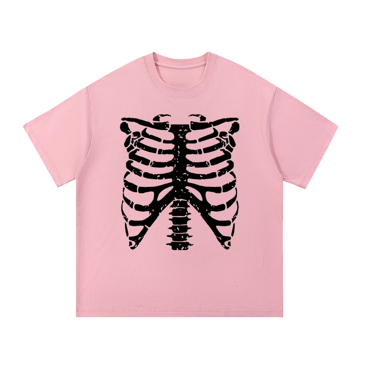 Skeleton Cotton Tee For unisex
