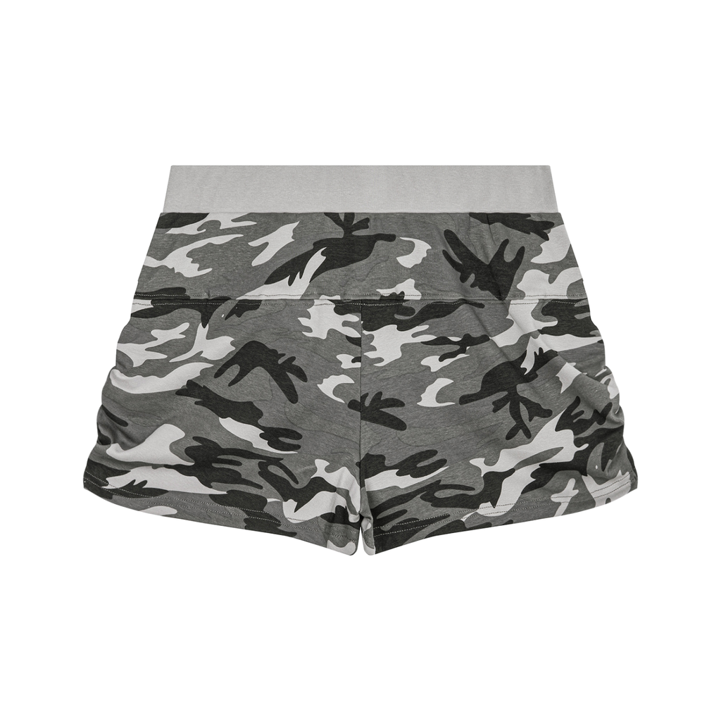 Camo Cotton Cropped Top+ Short