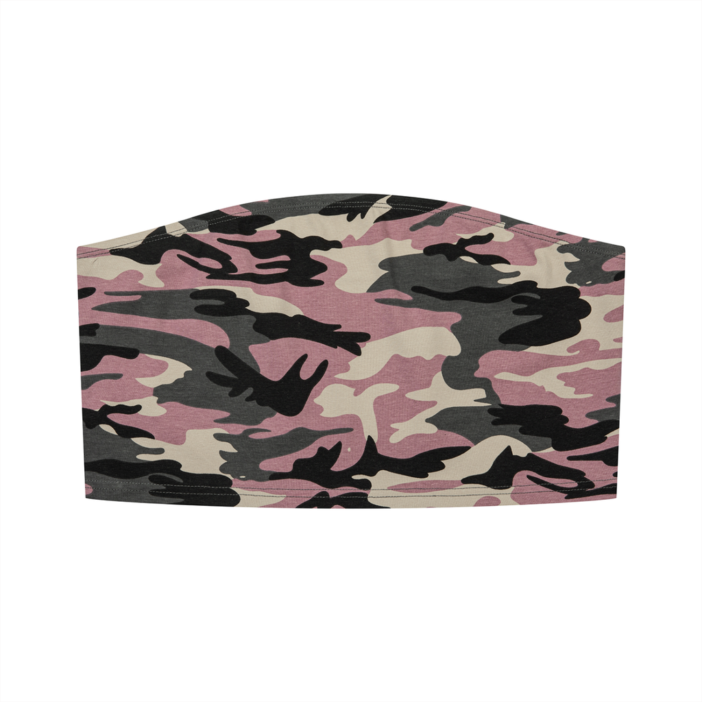 Camo Cotton Cropped Top+ Short