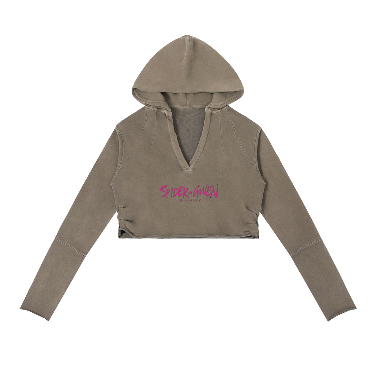 Pink Spider Web  Hoodie