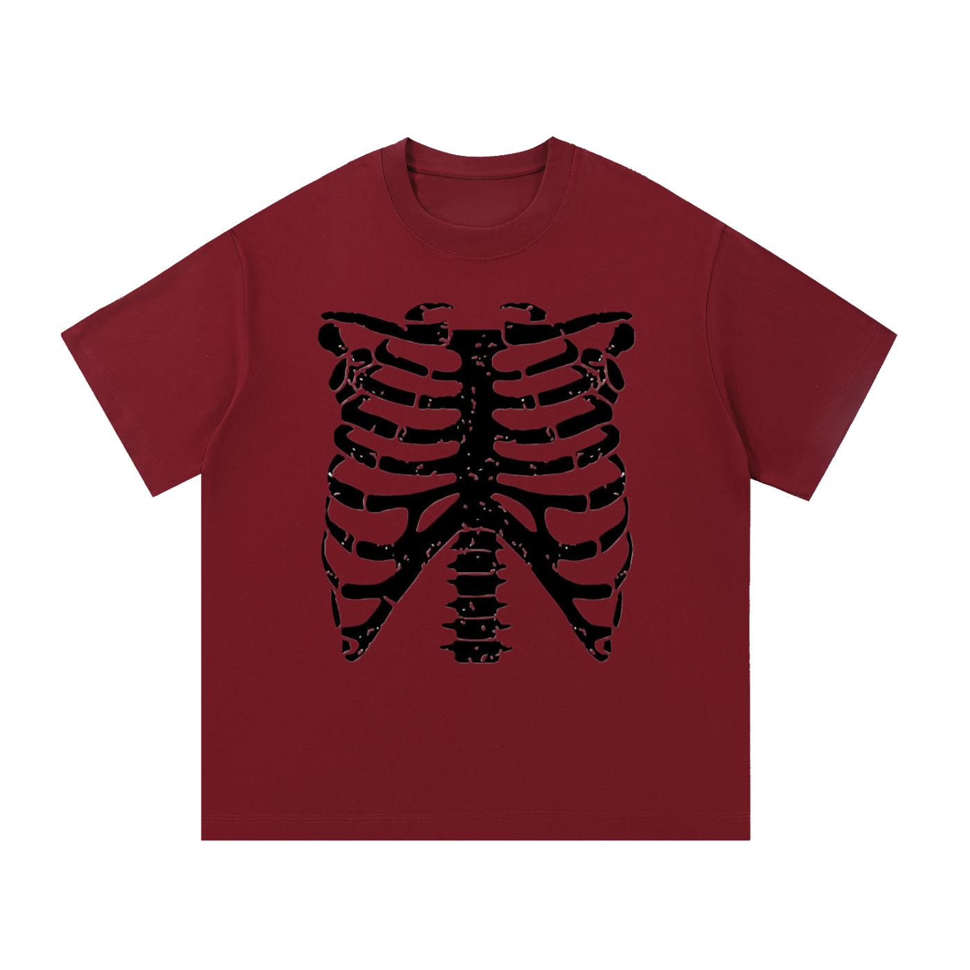 Skeleton Cotton Tee For unisex