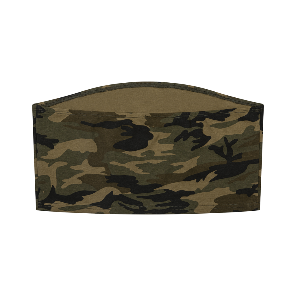 Camo Cotton Cropped Top+ Short